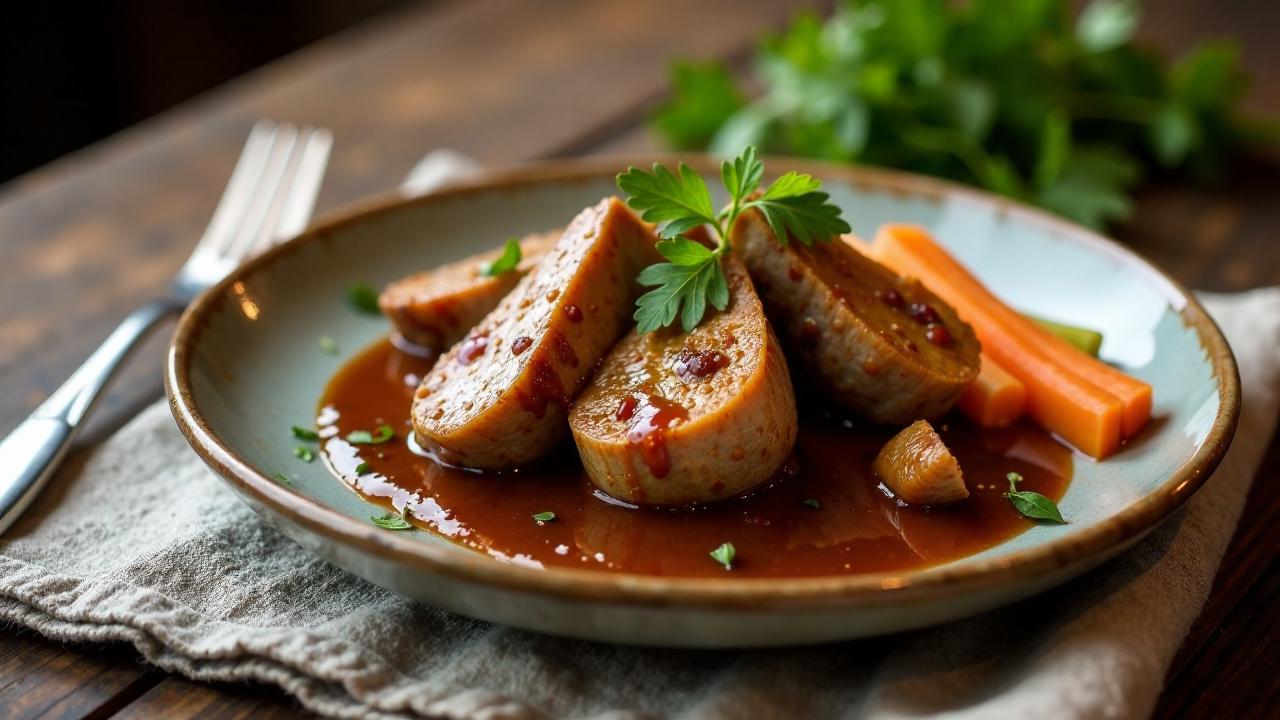 Sauerbraten vom Kaninchen