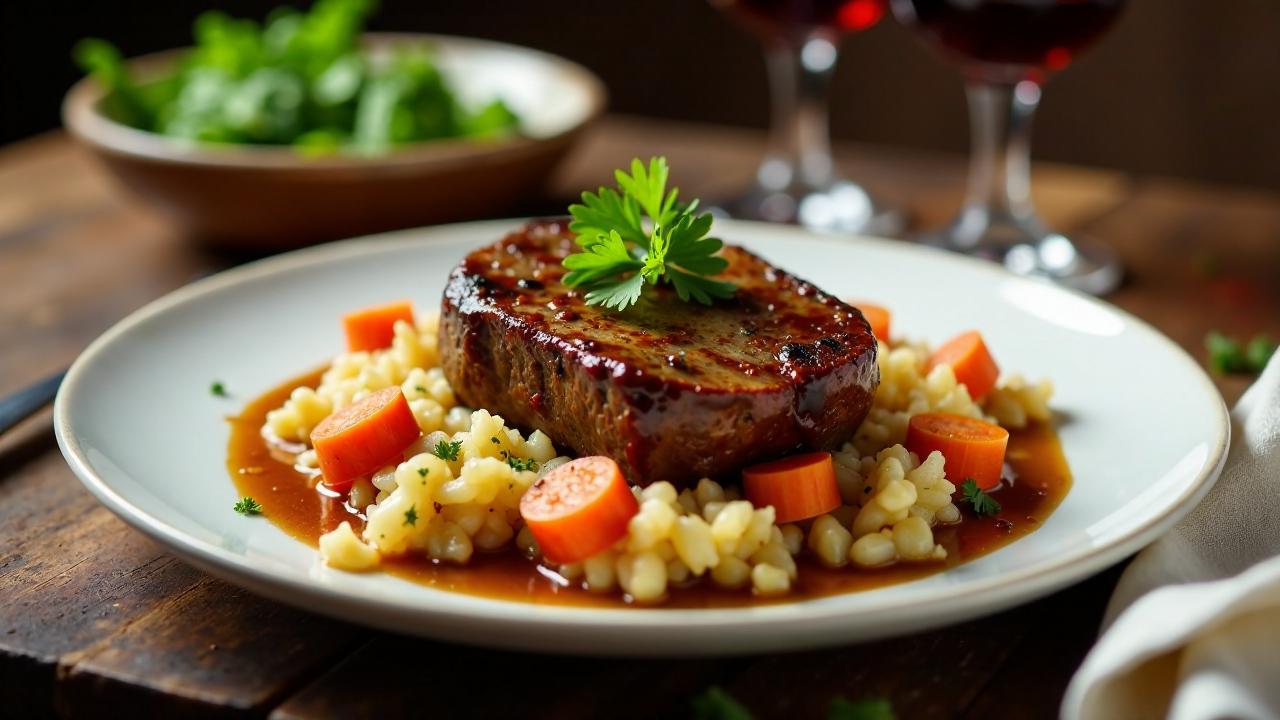 Sauerkraut-Rindfleisch-Braten