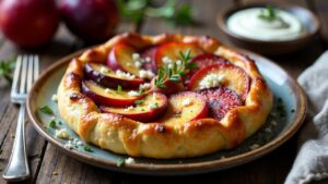 Savory Plum Tarte