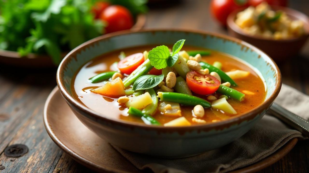 Sayur Asem: Saure Gemüsesuppe