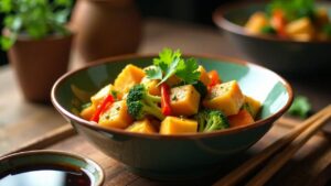 Sayur Tahu (Tofu and vegetable stew)