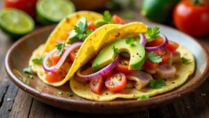 **Schinken-Avocado-Tacos**