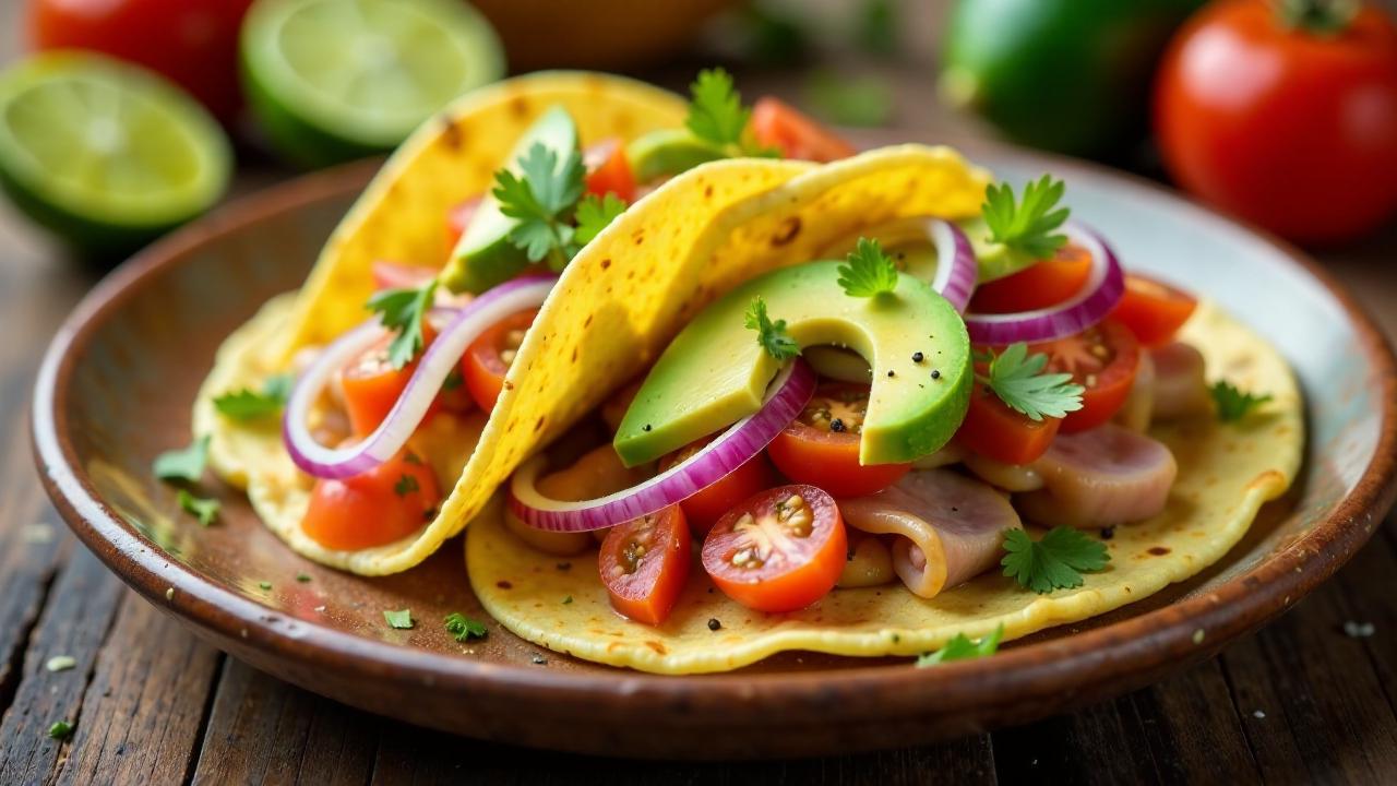 **Schinken-Avocado-Tacos**