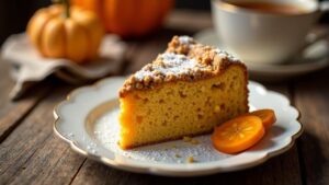 Schlesischer Streuselkuchen mit Kürbisfüllung