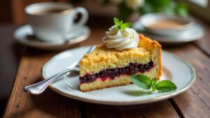 Schlesischer Streuselkuchen mit Mohnfüllung