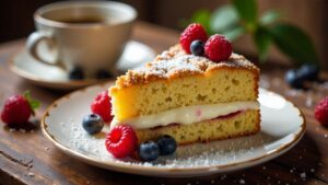 Schlesischer Streuselkuchen mit Sauerrahmfüllung