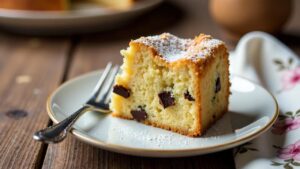 Schlesischer Streuselkuchen mit Schokostückchen