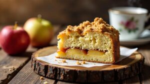 Schlesischer Streuselkuchen mit Vanillestreuseln