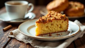 Schlesischer Streuselkuchen mit Zimtstreuseln