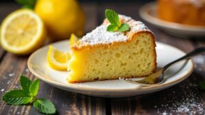 Schlesischer Streuselkuchen mit Zitronenfüllung