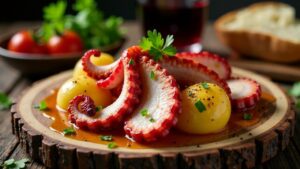 Schmackhafte Pulpo a la Gallega