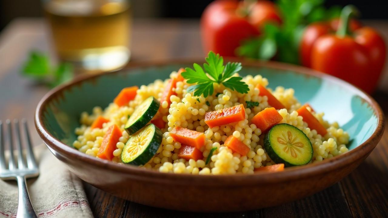 Schmorcouscous mit Gemüse