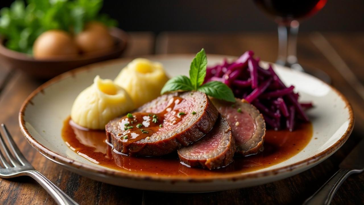 Schnellkochtopf Sauerbraten