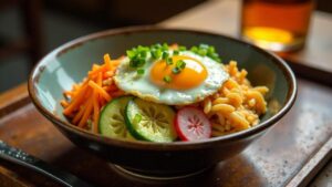 Schnittlauch Bibimbap