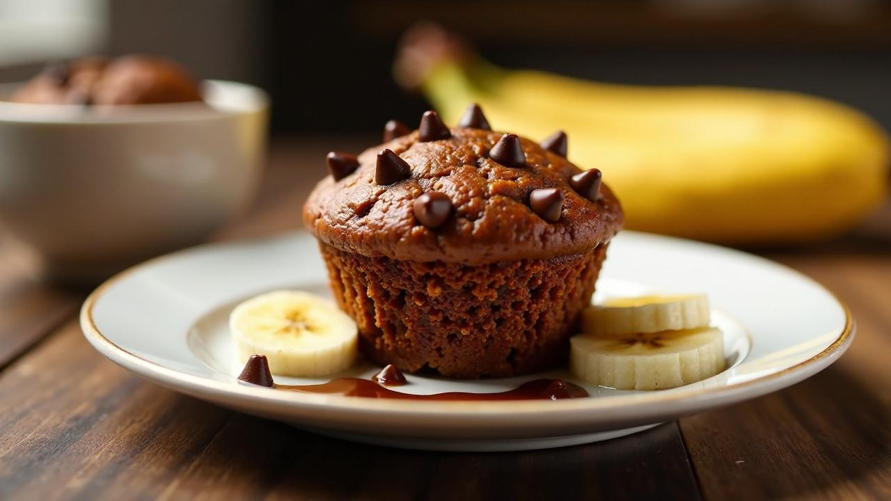 Schoko-Bananen-Muffin-Tops