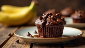 Schoko-Bananen-Muffins