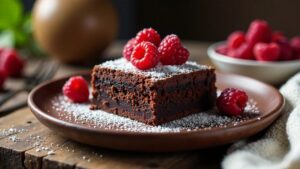 Schoko-Himbeer-Brownies