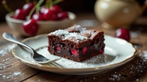 Schoko-Kirsch-Brownies