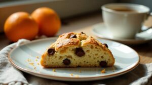 Schokoladen-Orangen-Ingwer-Scones