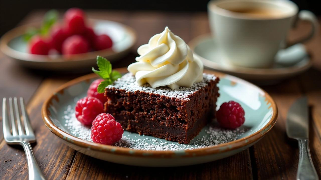 Schokoladenemulsion für Brownies