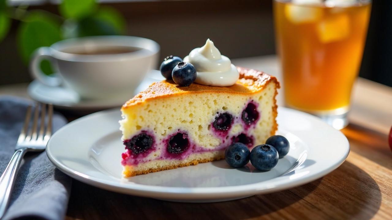 Sächsischer Heidelbeerkuchen