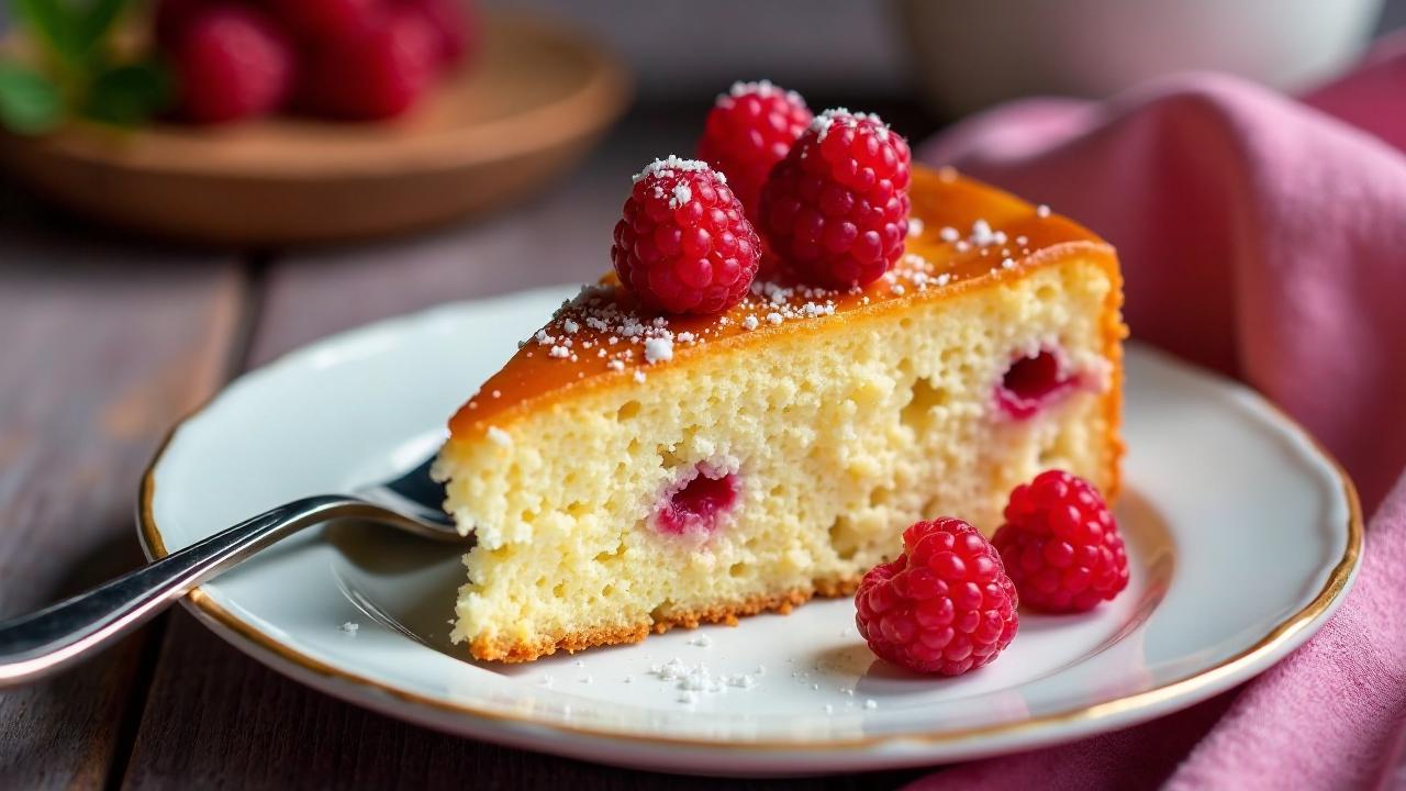 Sächsischer Himbeerkuchen