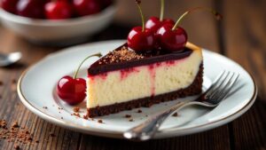 Schwarzwälder Kirsch-Cheesecake