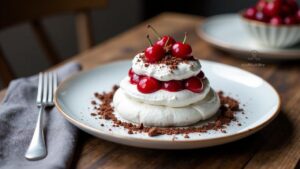 Schwarzwälder Kirsch-Pavlova