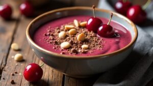 Schwarzwälder Kirsch-Smoothie-Bowls