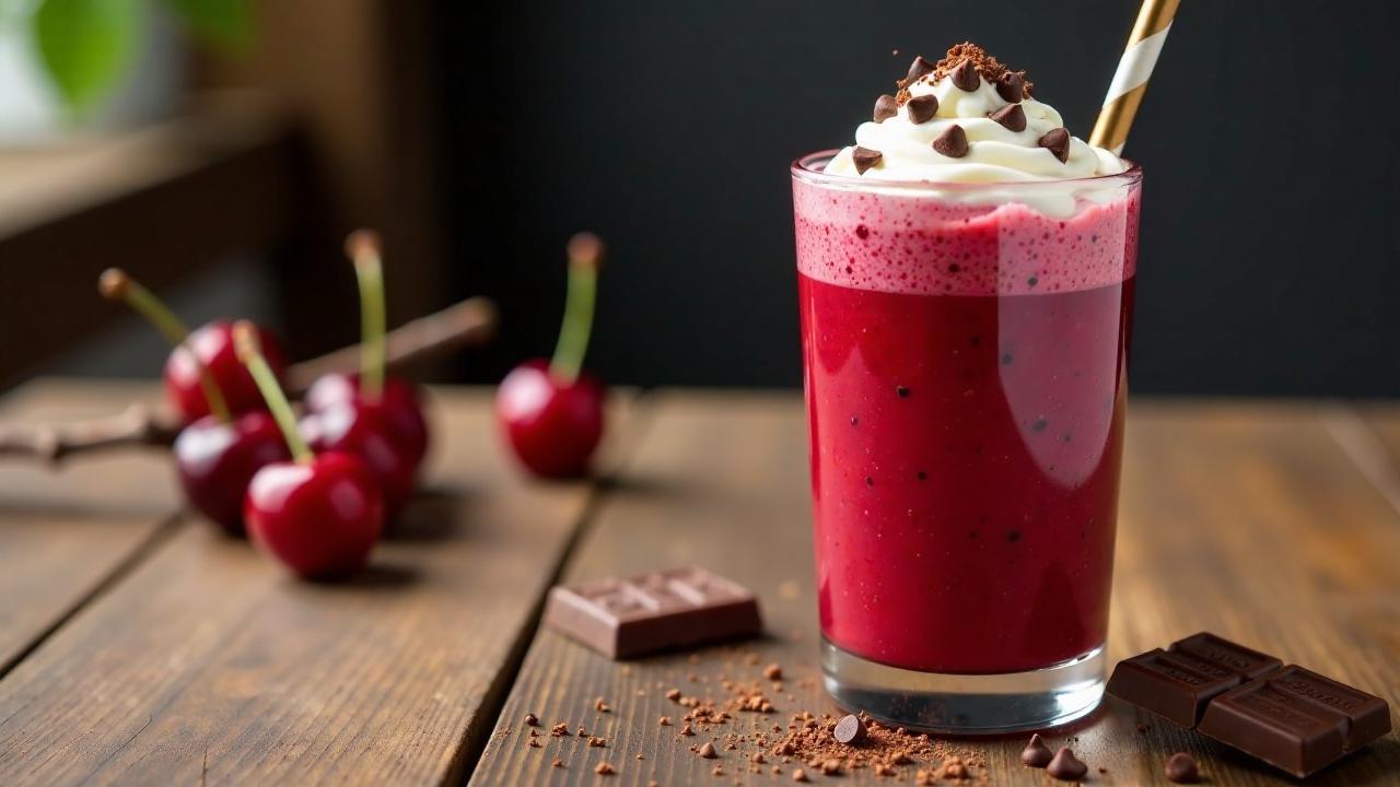 Schwarzwälder Kirsch-Smoothie