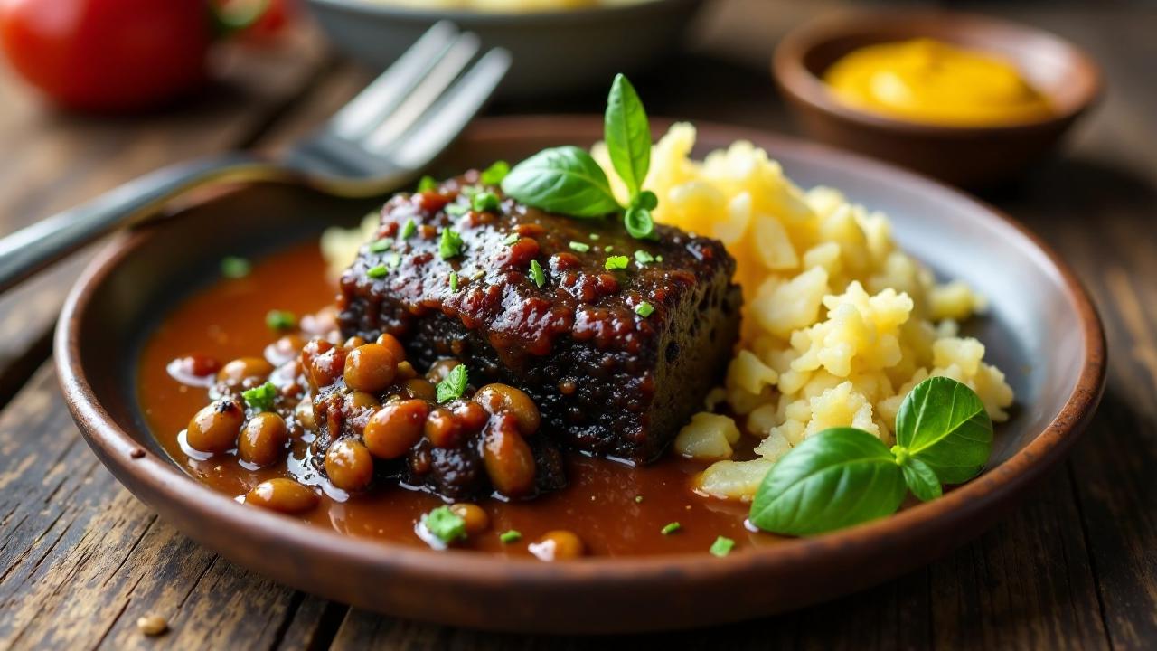 Schwarzwurst mit Sauerkraut