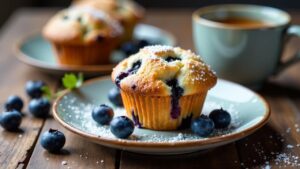 Schwäbische Blaubeermuffins