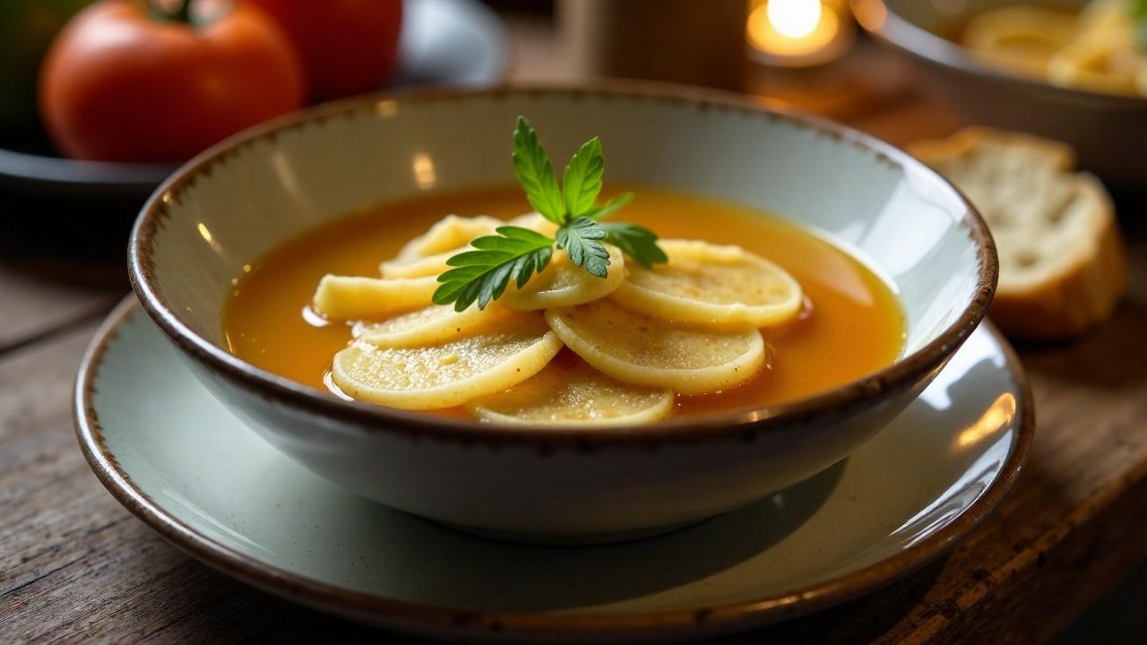 Schwäbische Flädlesuppe