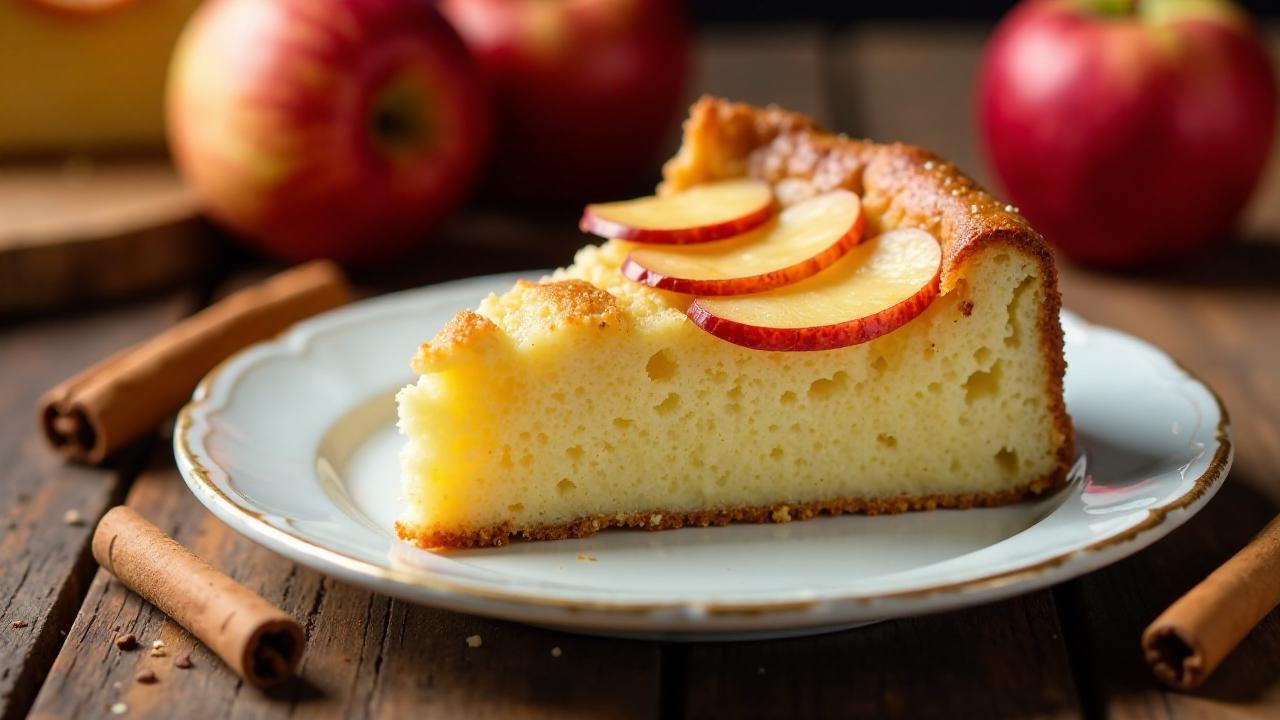 Schwäbischer Apfel-Mürbteig-Kuchen