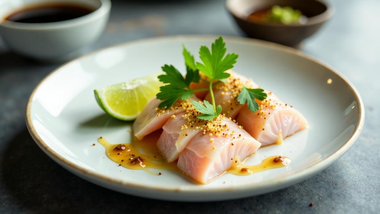 Sea Bass Sashimi (Schnapper-Sashimi)