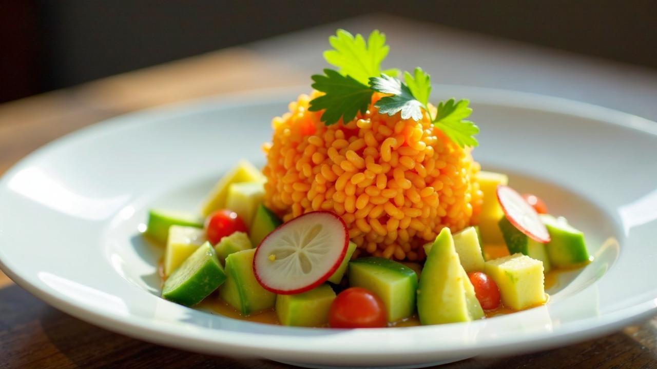 Sea Egg (Kina) Salad - Seeigel-Salat