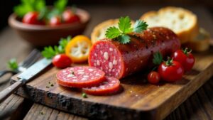 Sežanski Kranjska: Saure Wurst aus Sežana