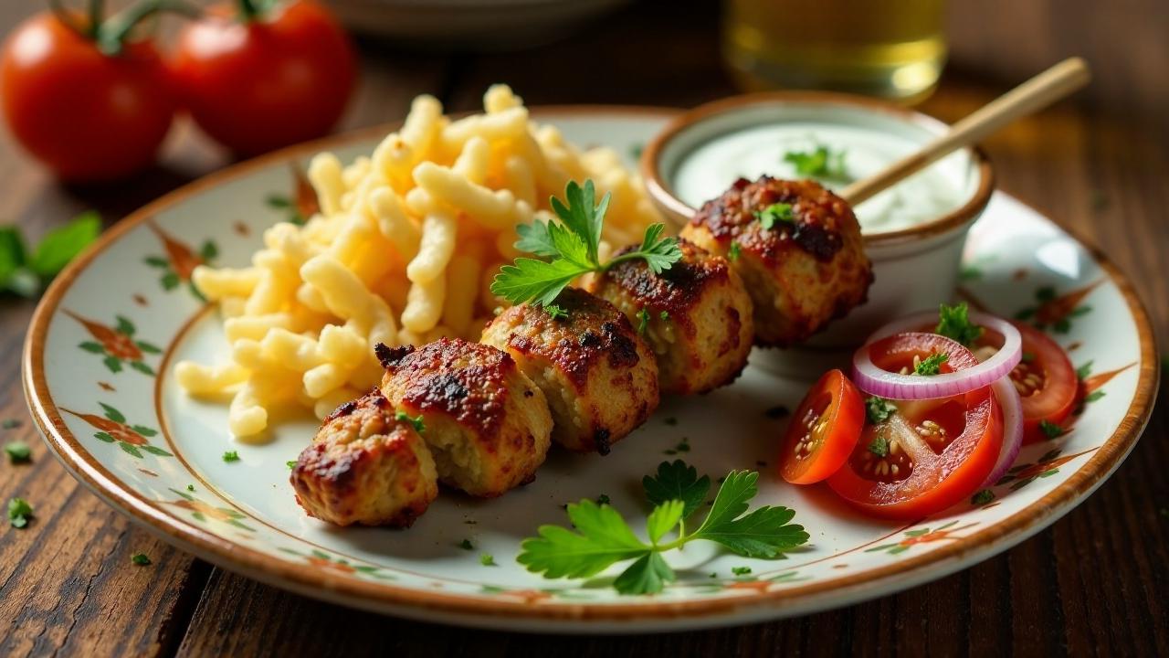 Seekh Kebab: Hackfleischspieße