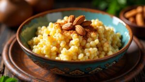 Seffa: Süßer Couscous mit Mandeln und Zimt