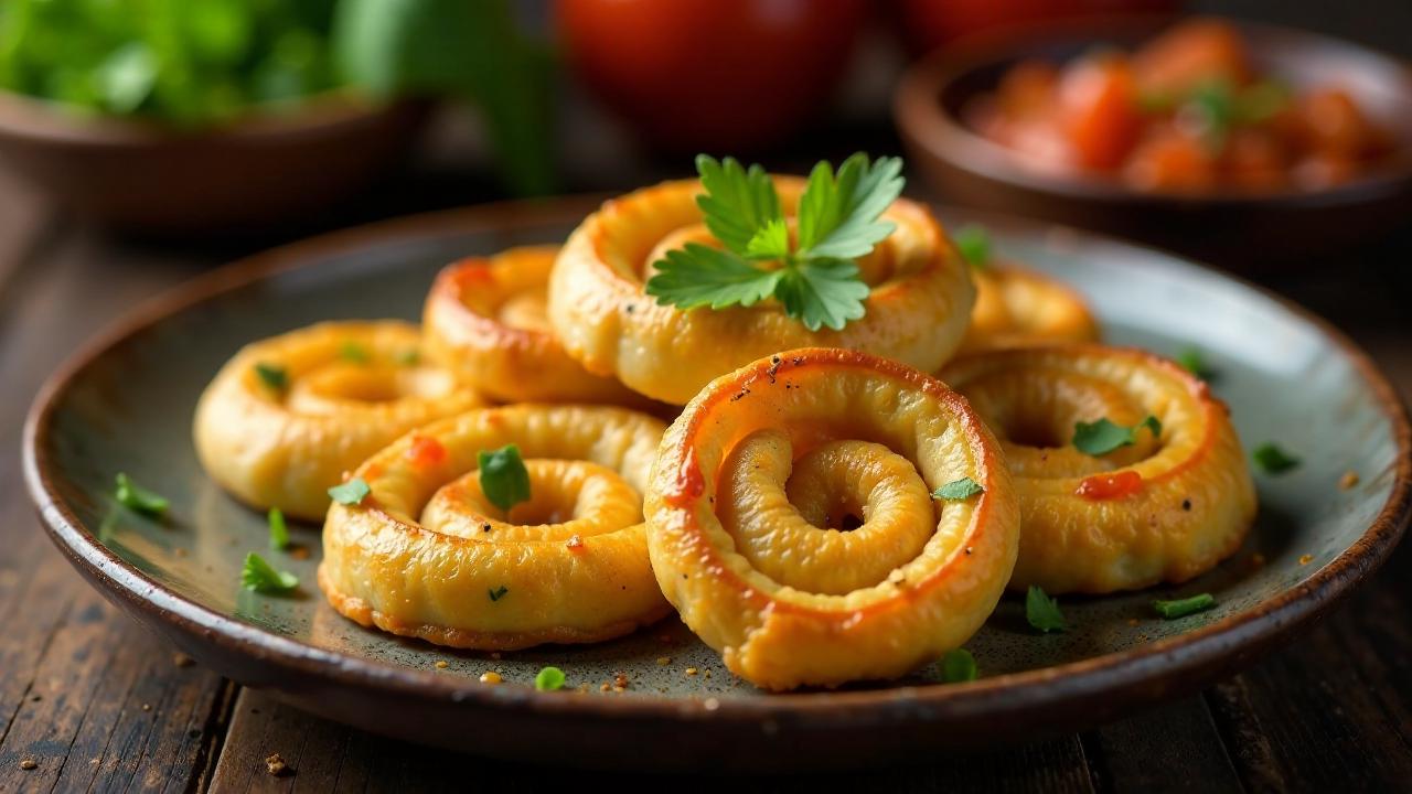 Serpentina de Pollo (Chicken Spirals)