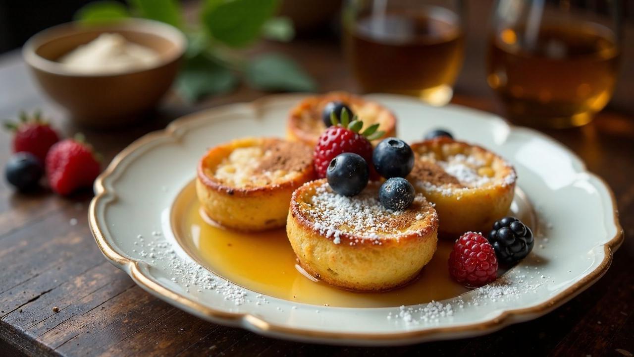 Süßes Torrijas de Vino