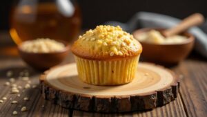 Sesam-Honig-Muffins