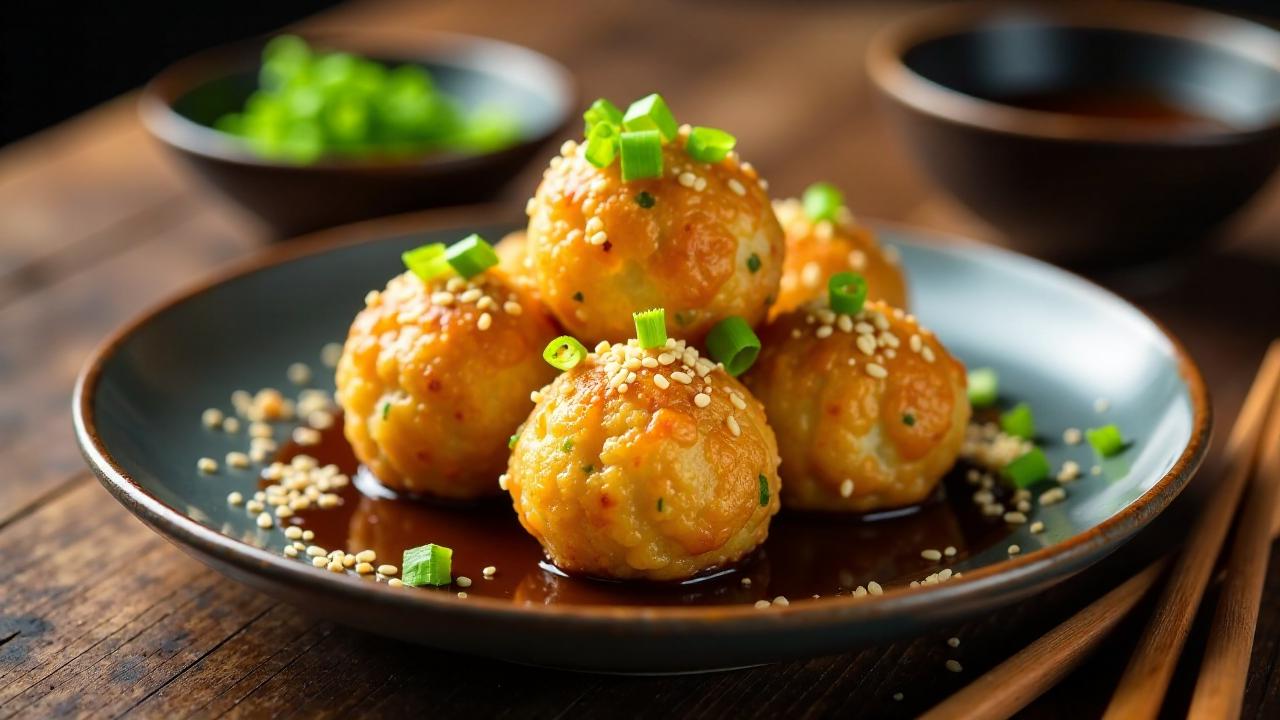 Sesame & Peanut Butter Takoyaki