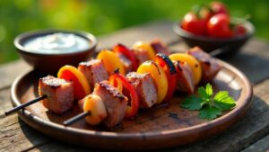 Shashlik: Schaschlik-Spieße