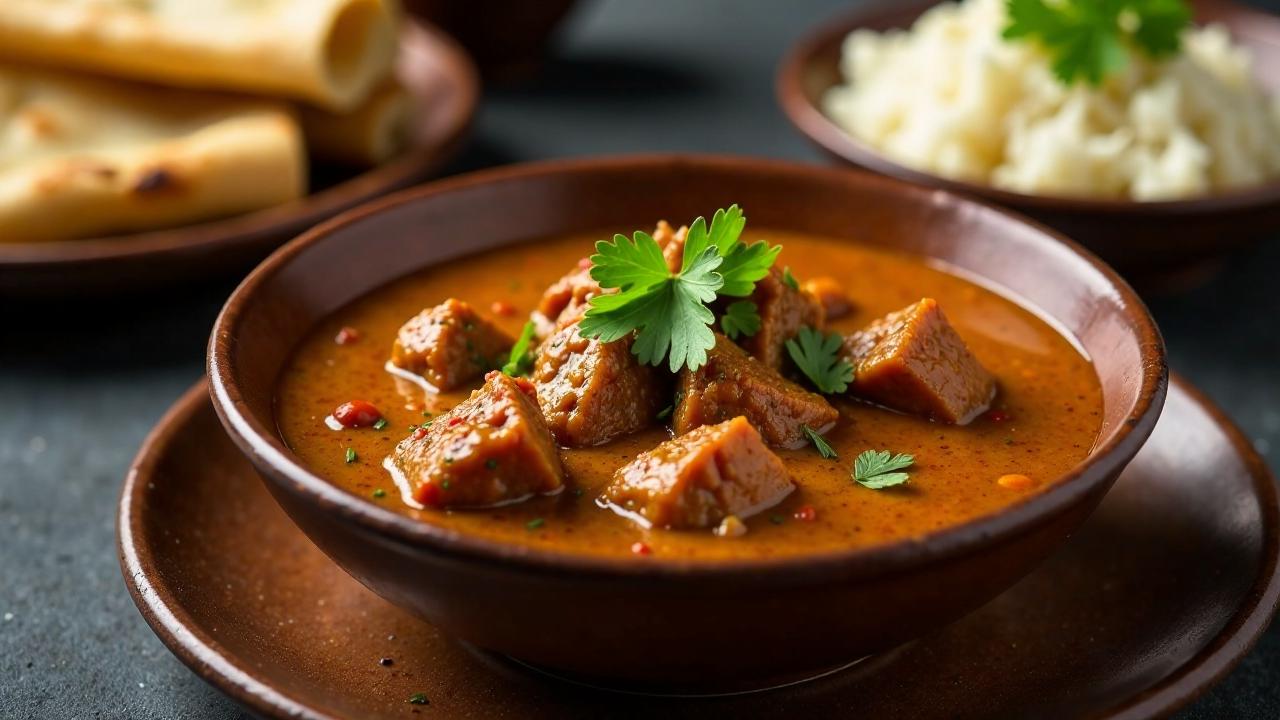 Shatkora Beef Curry - Rindfleisch mit Shatkora-Zitrusfrucht