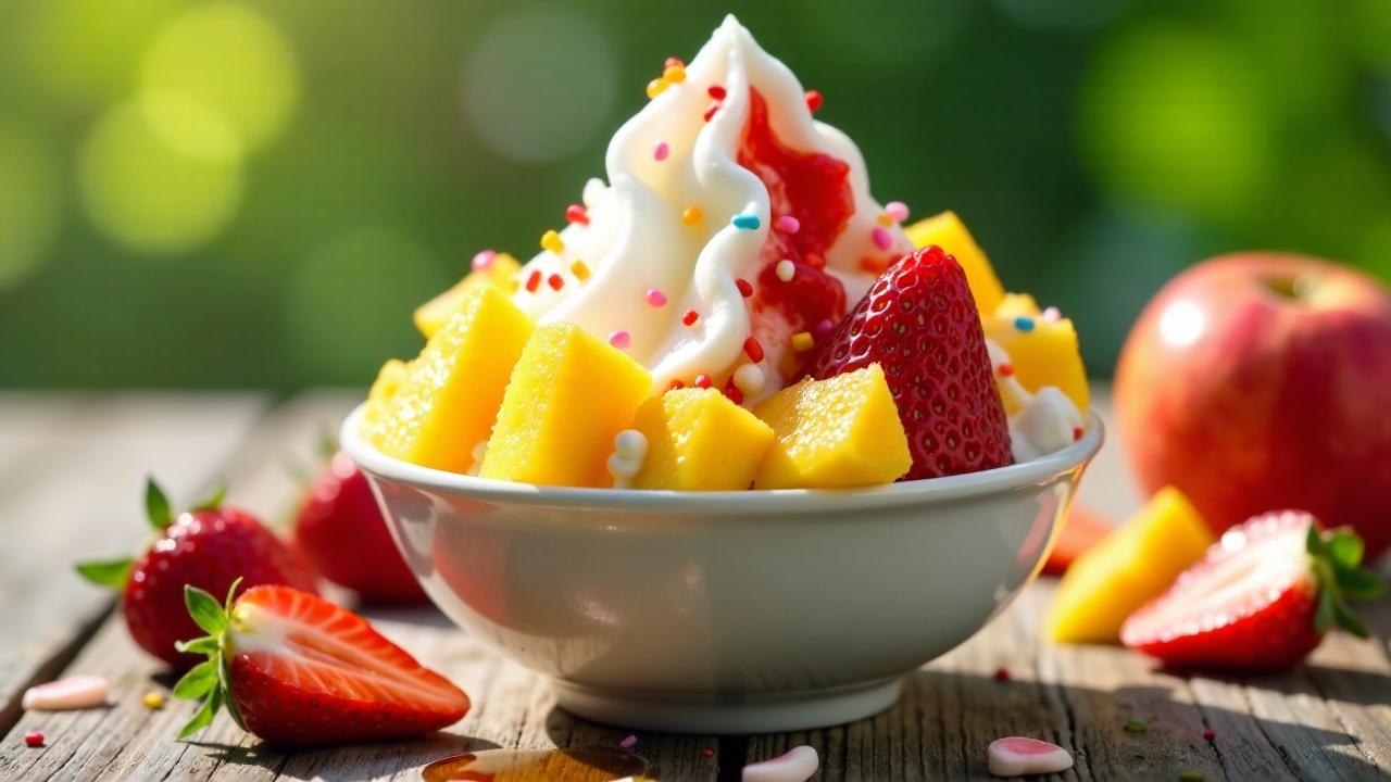 Shaved Ice - Taiwanesische Nachspeise mit Eis