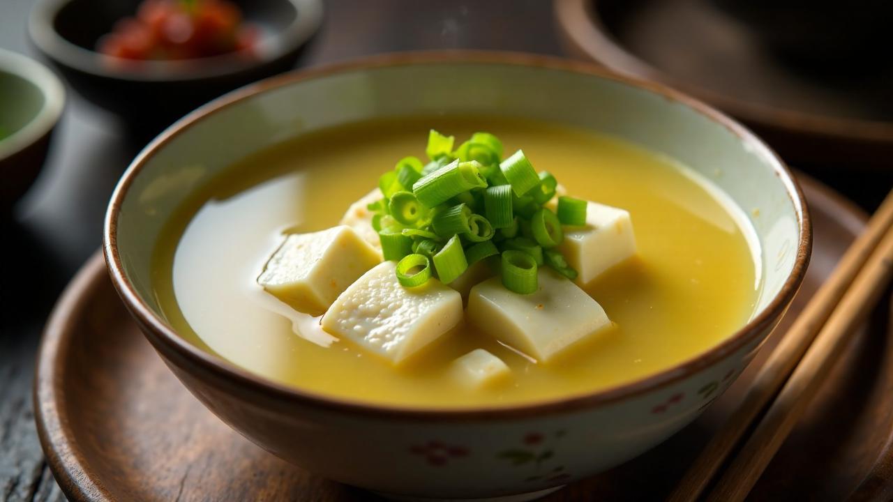 Shiro Miso Soup: Weiße Miso-Suppe