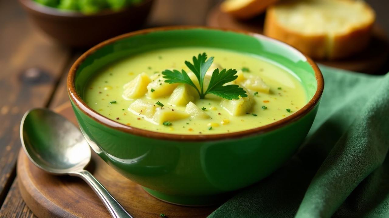 Shorba-e-Gulpe: Brokkolisuppe