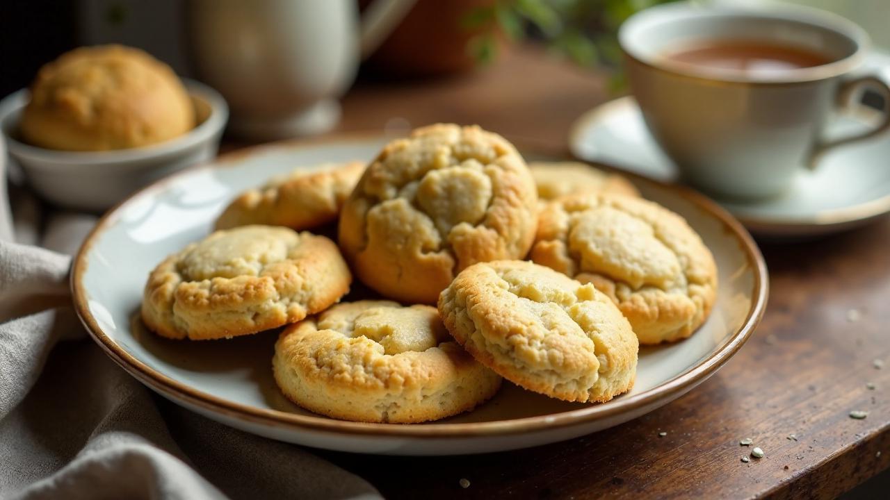 Shortbread mit Haferflocken