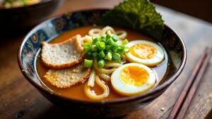 Shoyu Ramen – Japanische Sojasaucen-Nudelsuppe